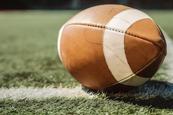 Vista aérea de un estadio de fútbol en Madrid